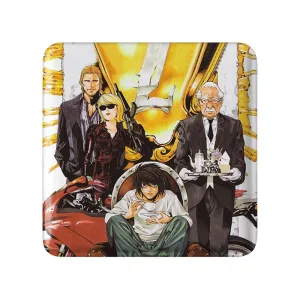 مگنت مربعی ال انیمه دفترچه مرگ Death Note