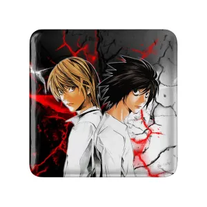 مگنت مربعی لایت و ال انیمه دفترچه مرگ Death Note