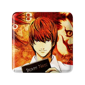 مگنت مربعی لایت یاگامی انیمه دفترچه مرگ Death Note