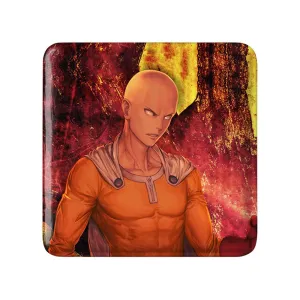 مگنت مربعی سایتاما انیمه مرد تک مشتی One Punch Man