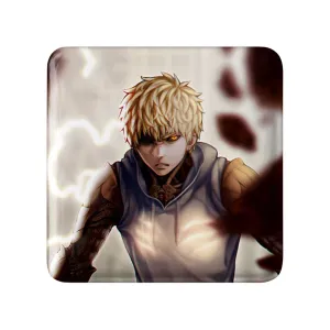 مگنت مربعی جنوس انیمه مرد تک مشتی One Punch Man
