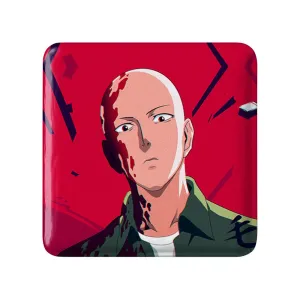 مگنت مربعی سایتاما انیمه مرد تک مشتی One Punch Man