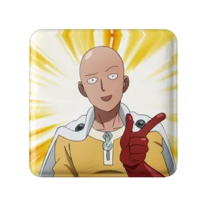 مگنت مربعی سایتاما انیمه مرد تک مشتی One Punch Man