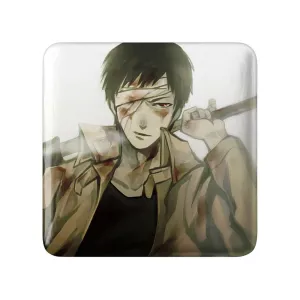مگنت مربعی زامبی انیمه مرد تک مشتی One Punch Man