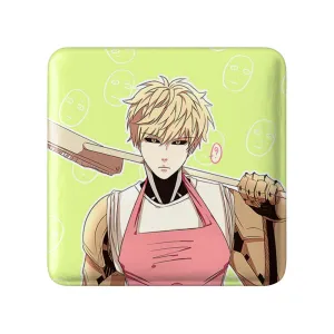 مگنت مربعی جنوس انیمه مرد تک مشتی One Punch Man