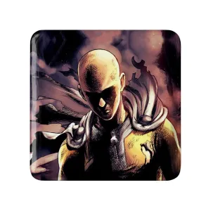 مگنت مربعی سایتاما انیمه مرد تک مشتی One Punch Man
