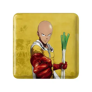 مگنت مربعی سایتاما انیمه مرد تک مشتی One Punch Man