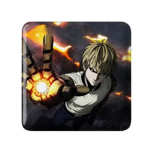 مگنت مربعی جنوس انیمه مرد تک مشتی One Punch Man