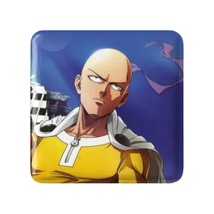 مگنت مربعی سایتاما انیمه مرد تک مشتی One Punch Man
