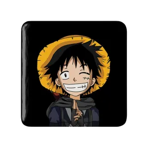 مگنت مربعی لوفی دی مانکی انیمه وان پیس One Piece