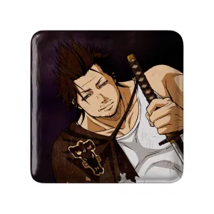 مگنت مربعی کاپیتان یامی انیمه بلک کلاور Black Clover