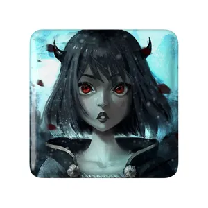 مگنت مربعی نِرو انیمه بلک کلاور Black Clover