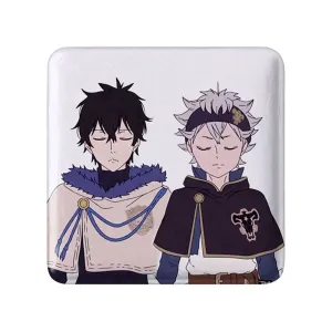 مگنت مربعی آستا و یونو انیمه بلک کلاور Black Clover