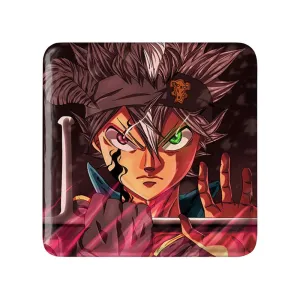 مگنت مربعی آستا انیمه بلک کلاور Black Clover