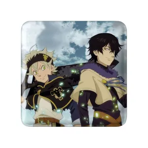مگنت مربعی یونو و آستا انیمه بلک کلاور Black Clover