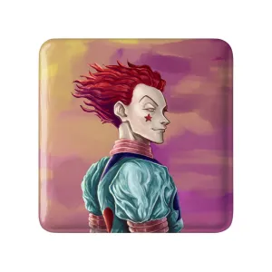 مگنت مربعی جوکر هیسوکا انیمه هانتر ایکس هانتر Hunter × Hunter