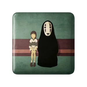 مگنت مربعی چیهیرو و نوفیس انیمه شهر اشباح Spirited Away