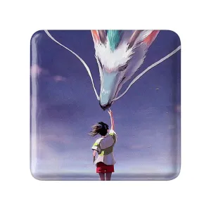 مگنت مربعی هاکو و چیهیرو انیمه شهر اشباح Spirited Away