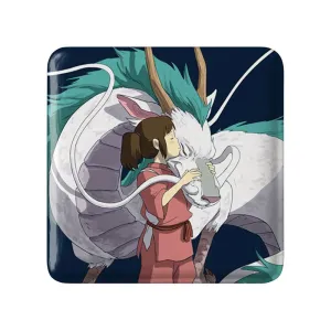 مگنت مربعی چیهیرو و هاکو انیمه شهر اشباح Spirited Away