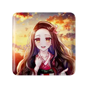 مگنت مربعی نزوکو انیمه دختر