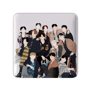 مگنت مربعی گروه سونتین Seventeen