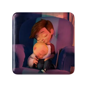 مگنت مربعی بچه رئیس Boss Baby