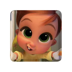 مگنت مربعی بچه رئیس Boss Baby