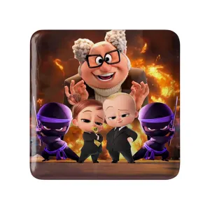 مگنت مربعی بچه رئیس Boss Baby