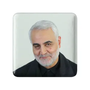مگنت مربعی سردار قاسم سلیمانی