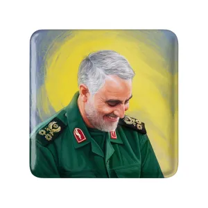 مگنت مربعی سردار قاسم سلیمانی