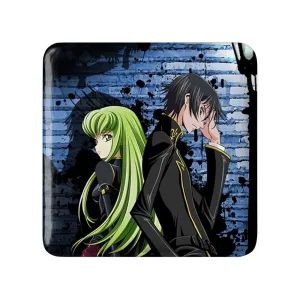 مگنت مربعی لولوش و سی سی انیمه کد گیاس Code Geass