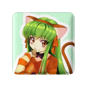 مگنت مربعی C.C سی سی انیمه  Code Geass
