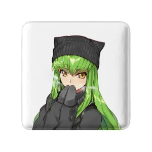 مگنت مربعی C.C سی سی انیمه کد گیاس Code Geass