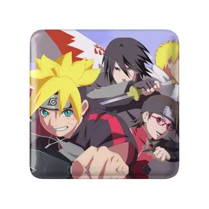مگنت مربعی بوروتو و ساسکه و ناروتو و سارادا انیمه بوروتو Boruto