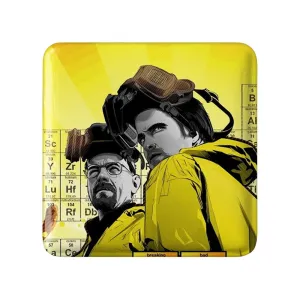 مگنت مربعی والتر وایت و جسی پینکمن سریال بریکینگ بد Breaking Bad