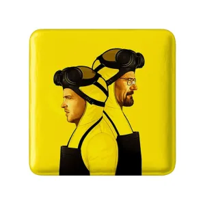 مگنت مربعی والتر وایت و جسی پینکمن سریال بریکینگ بد Breaking Bad