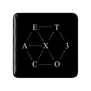 مگنت مربعی گروه اکسو EXO