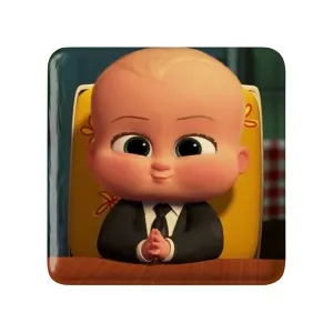 مگنت مربعی انیمیشن بچه رئیس The Boss Baby