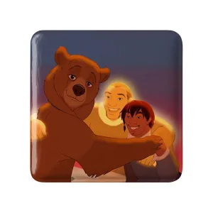 مگنت مربعی انیمیشن خرس برادر Brother Bear