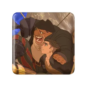 مگنت مربعی انیمیشن سیاره گنج Treasure Planet