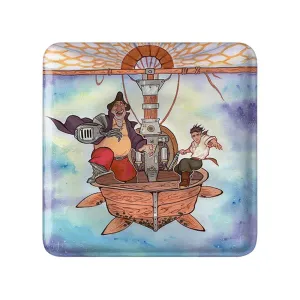 مگنت مربعی انیمیشن سیاره گنج Treasure Planet