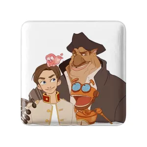 مگنت مربعی انیمیشن سیاره گنج Treasure Planet