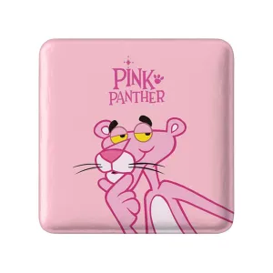 مگنت مربعی پلنگ صورتی Pink Panther