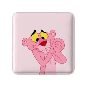 مگنت مربعی پلنگ صورتی Pink Panther