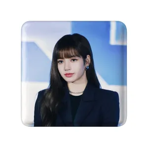 مگنت مربعی لیسا بلک پینک Black Pink
