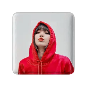مگنت مربعی لیسا بلک پینک Black Pink