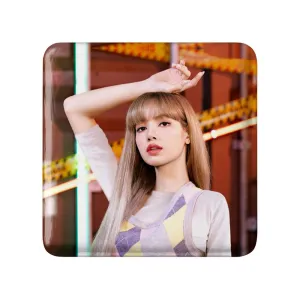 مگنت مربعی لیسا بلک پینک Black Pink