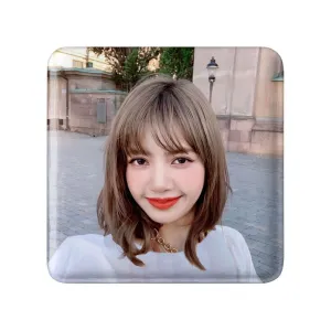 مگنت مربعی لیسا بلک پینک Black Pink