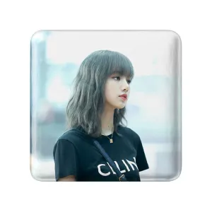 مگنت مربعی لیسا بلک پینک Black Pink
