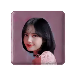 مگنت مربعی لیسا بلک پینک Black Pink